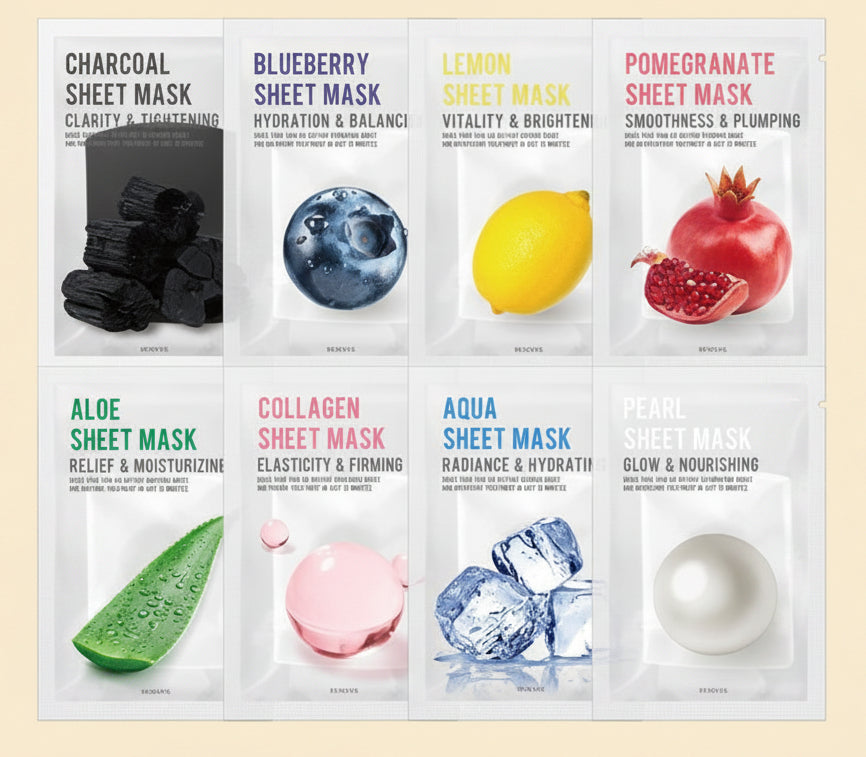 Eunyul Korean Facial Skin Mask Sheets