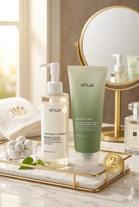 Anua Double Cleansing Set