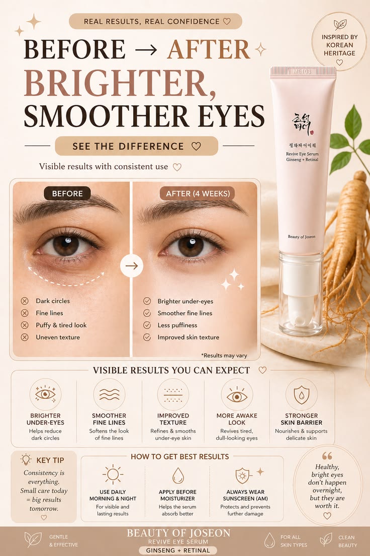 Beauty of Joseon – Revive Eye Serum (Ginseng + Retinal)