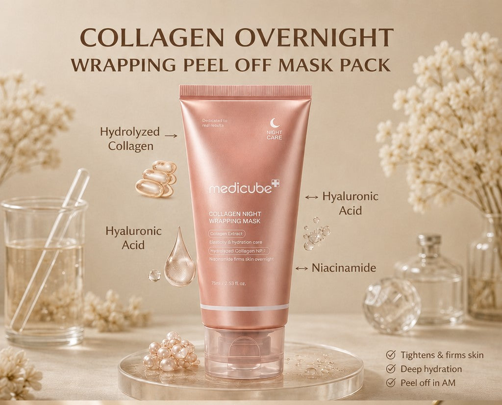Collagen Overnight Mask with Brush