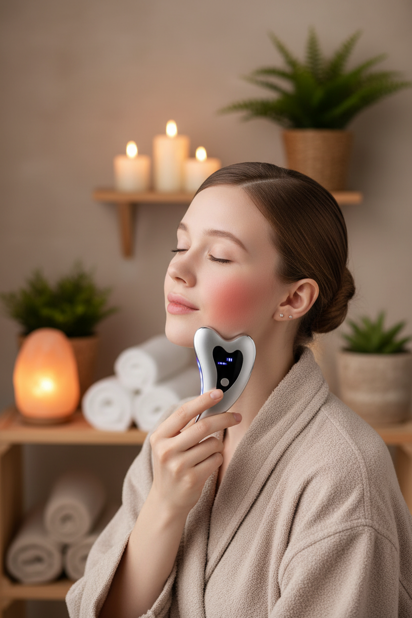 Electric Heated Gua Sha Massager