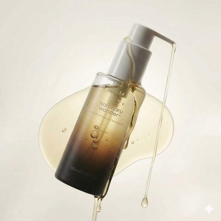 Haruharu Wonder Black Rice Deep Cleansing Oil