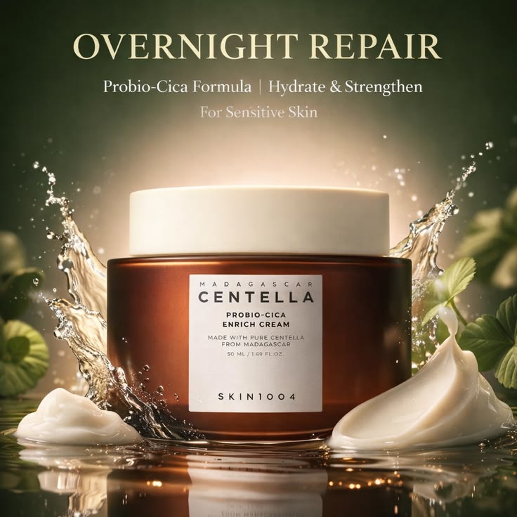 SKIN1004 Centella Probio-Cica Enrich Cream - Hydrating Barrier Care