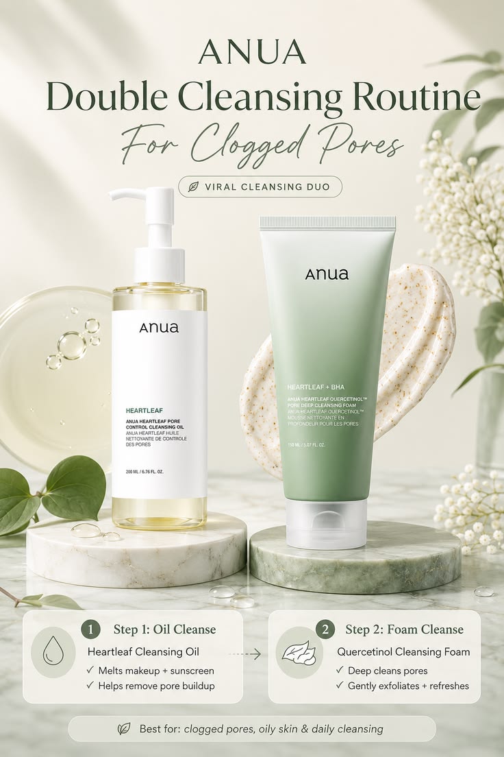 Anua Double Cleansing Set