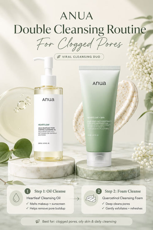 Anua Double Cleansing Set