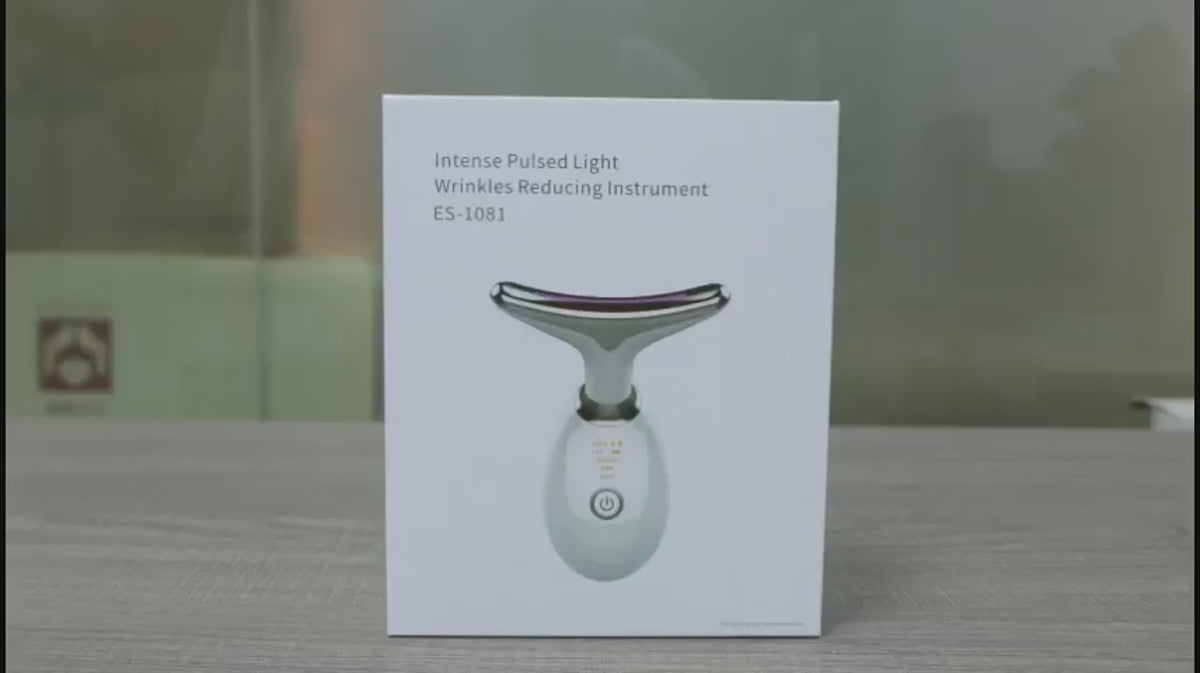 Microcurrent LED Neck & Face Rejuvenation Device